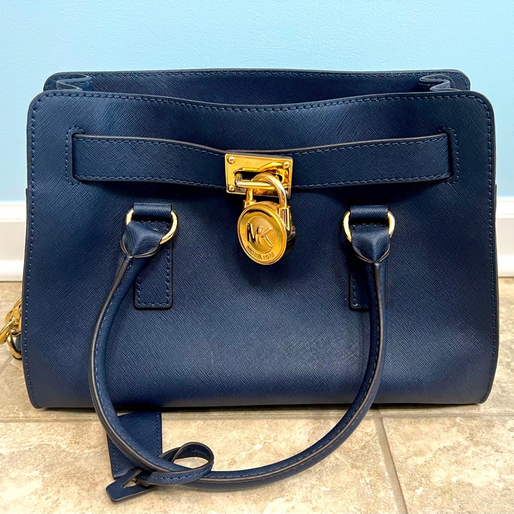 Michael Kors Blue Purse